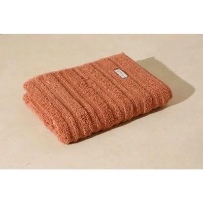Kit 4 Toalhas de Banho Loft Mocha 140x77cm 100% Algodão 560g-m2 Marrom LM Peter