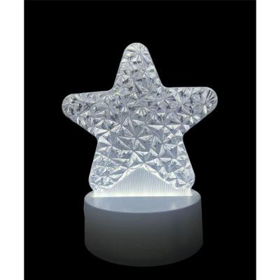 Luminária Luminaria Elegante Decoração 3d Saturno Decorativa Portátil Amarelo OEM