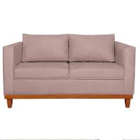 Sofá 2 E 3 Lugares Europa 180 Cm Estilo Conforto E Elegância Linho - Amarena Móveis Rosê - 5