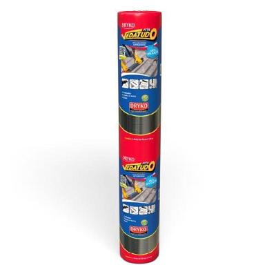Fita Asfáltica Aluminizada Vedatudo 90cm X 10 Metros para Impermeabilização Dryko