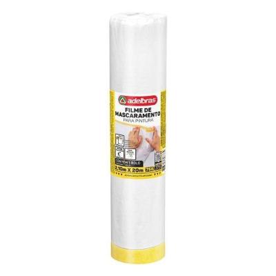 Filme de Mascaramento para Pintura 2,10x20m 755 para Proteção de Áreas Limpa e Remoção sem Resíduos