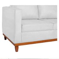 Sofá 2 E 3 Lugares Europa 180 Cm Estilo Conforto E Elegância Corano - Amarena Móveis Branco - 10