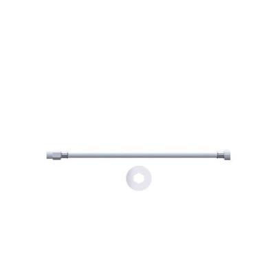Engate Flexível Hidráulico Pvc 40cm 1-2 para Vaso Sanitário Esgoto Pádova