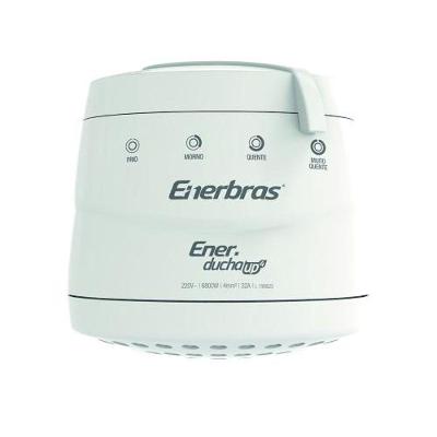 Ducha Elétrica Enerducha Up4 6800W para Banho com Seleção de Temperatura Enerbras 220V