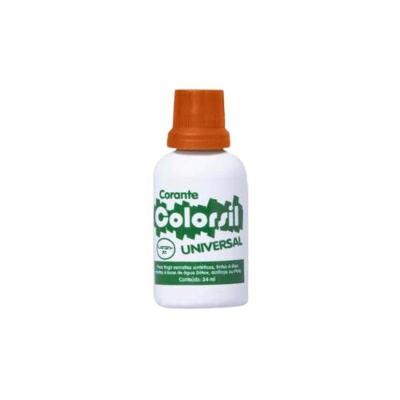 Corante Líquido Universal para Diversos Projetos Laranja Colorsil