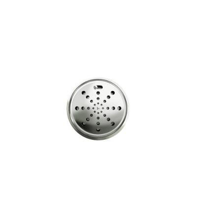 Grelha para Ralo Inox Redonda 100mm com Caixilho para Drenagem e Proteção do Ralo Pádova