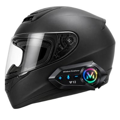 Fone para Capacete Bluetooth Preto para Motoboy com Gps por Voz e Redução de Ruído MDM