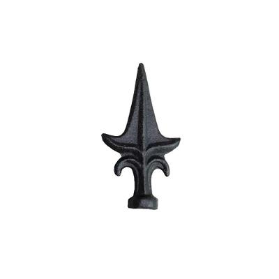 Ponteira Ponta de Lança Ferro N14 Grade Portão Muro 12x06cm Preto