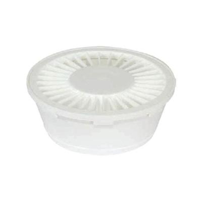 Ralo Sifonado Redondo 100x40x50 Saída Inferior em PVC e PP com Sifão Embutido Socel