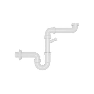 Sifão Simples Compacto em Polipropileno para Escoamento de Água em Pias e Cubas Tramontina