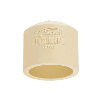 Tubo CPVC CPVC CAP Dn15mm para Água Quente Ou Fria com Baixa Perda de Calor Amarelo Amanco