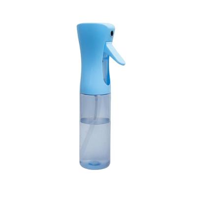 Borrifador Fimi 300ML com Corpo Transparente, Detalhe Azul e Gatilho Anatômico Azul World Barber