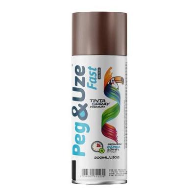 Spray Metálico Peg & Uze para Pintura em Plástico Rose Gold Chesiquímica