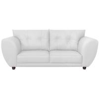 Sofá 2 Lugares Tulipa Suede - Amarena Móveis Branco