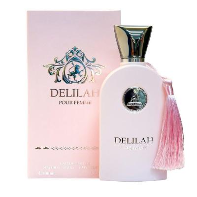 Perfume Delilah Pour Femme Feminino Eau de Parfum Floral 100ML Maison Alhambra