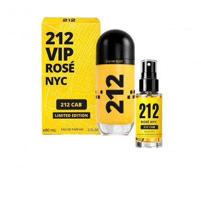 Perfume 212 VIP Rosé Cab NYC Limited Edition Feminino Decant Alta 5ML Carolina Herrera