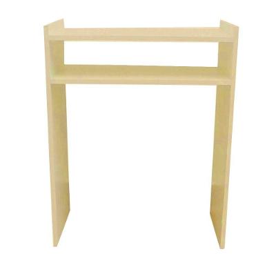 Mesinha para Manicure F031 em MDF 100% Reflorestamento 15MM, Bordas em PVC, Amadeirado Trovarelli