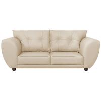 Sofá 2 Lugares Tulipa Suede - Amarena Móveis Bege