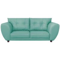 Sofá 2 Lugares Tulipa Suede - Amarena Móveis Azul Tiffany