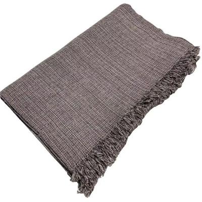 Manta para Sofá Luxo Gigante 120x210 100% Algodão Tipo Capa Protetora Marrom Mesclado OEM