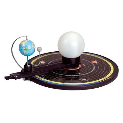Brinquedo Educativo Planetário em Madeira com Polias Marrom Sonho de Criança