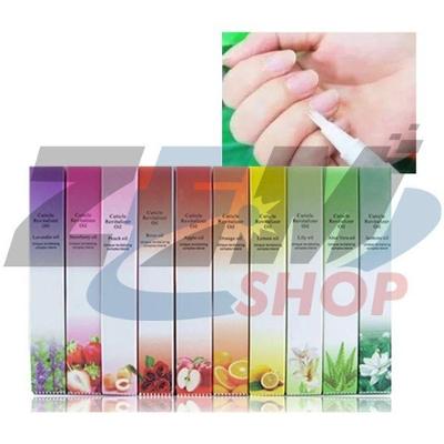 Óleo Hidratante para Cutículas em Caneta Kit 10 Revitalizante com Flores e Frutas OEM