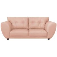 Sofá 2 Lugares Tulipa Suede - Amarena Móveis Rosê