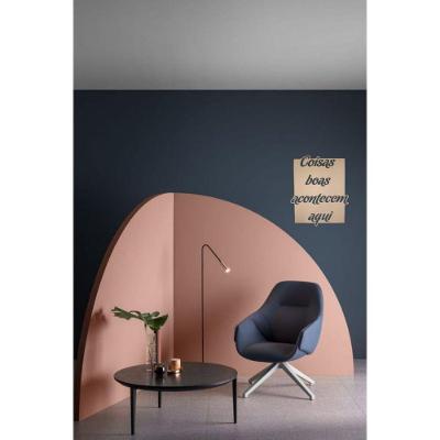 Quadro Decorativo Coisas Boas Acontecem Aqui Natural em MDF para Chaves Trovarelli Móveis