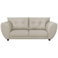 Sofá 2 Lugares Tulipa Linho - Amarena Móveis Bege