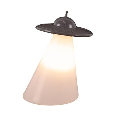 Luminária Ovni Visit From E.t Tpc com Iluminação Suave para Noite e Cartela de Adesivos