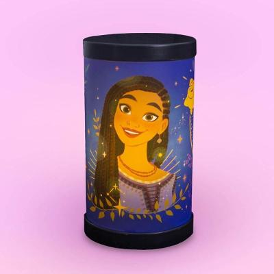 Luminária de Mesa Hug Wish Disney Bivolt Tpc com Luz Difusa Compacta para Leitura Azul