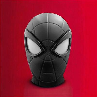 Luminária de Mesa 3D Spider Man Venom Mask Marvel Tpc com Tensão 110V-220V e Compatível com Lâmpadas