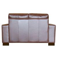 Sofá 2 Lugares Sala de Estar 150cm Milão Couro Caramelo Gran Belo - 3