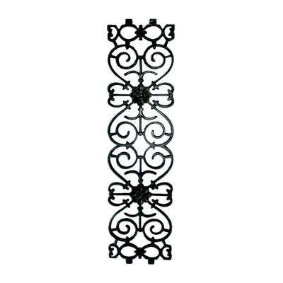 Grade de Ferro Fundido Ramada para Sacada e Varanda Preto Fundição Unicláudio