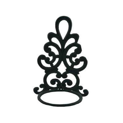 Suporte para Vaso de Planta em Alumínio Fundido 33,5x23,5cm Ouro Minas