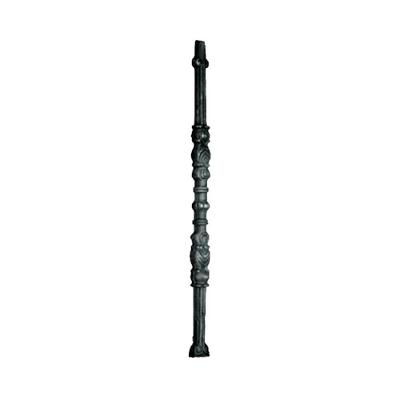 Coluna para Grade de Sacada e Varanda N05 em Ferro Fundido 80x06cm Fundição Unicláudio