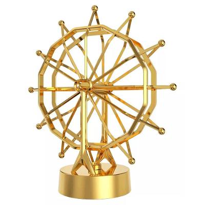 Pêndulo Cinético Decorativo Pêndulo de Newton Roda Gigante Cinético USB Efeito Visual Hipnótico