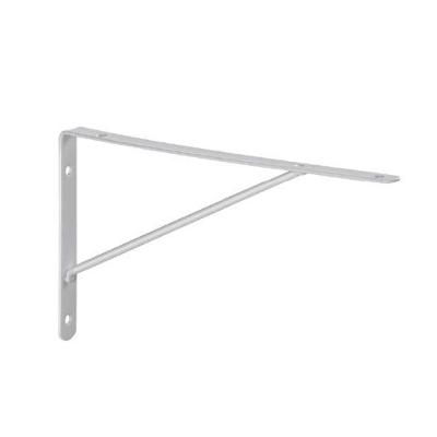 Cantoneira Mão Francesa Leve 50cm para Prateleira em Aço Branco Suporta Até 45kg Multivisão