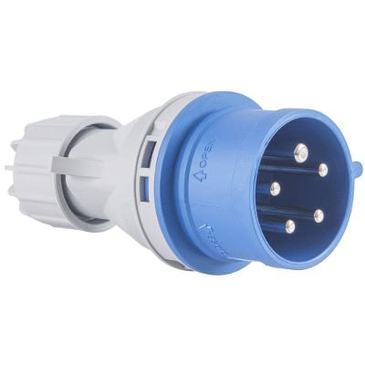 Plugue Móvel Industrial 3p+n+t Tramontina 16 A 220-250 V 9 H Ip44 Tramontina
