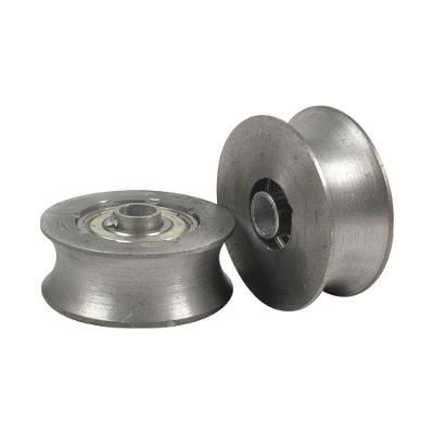 Par de Roldanas para Portão Deslizante 70mm Tubo Galvanizado em Ferro Fundido Fundição Petrópolis