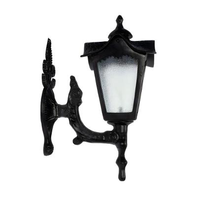Luminária com Braço Madri Externa e Interna em Alumínio 55cm Prata Luminárias N. Sra. da Guia