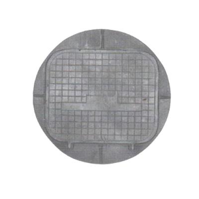 Tampa Tampão Chão Articulado Redondo 000208-JDL para Caixa de Passagem Ferro Fundido 51x42cm