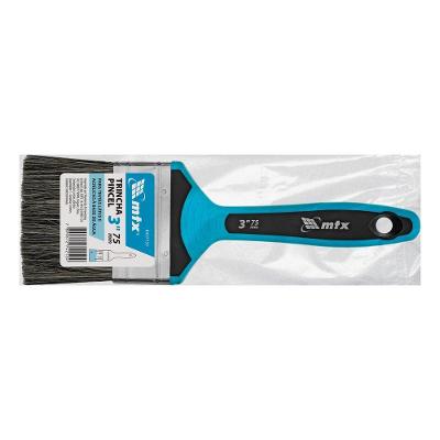 Trincha 3'' para Tintas Látex e Acrílicas com Cerdas Mistas Vermelho MTX
