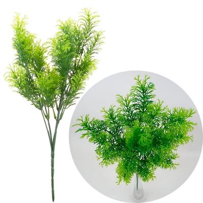 Kit 4 Algas Marinhas Artificiais Algas Marinha Artificial com 35 Folhas por Ramo Verde Outras Marcas