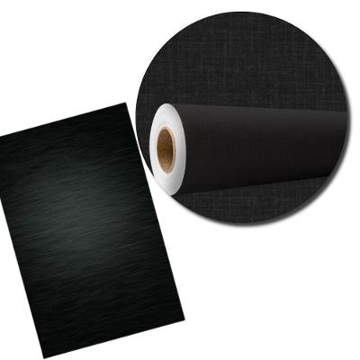 Papel de Parede Adesivo Marmorizado Preto 5M X 45CM Autoadesivo Lavável Fullcommerce
