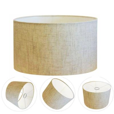 Cúpula para Abajur e Luminária Cp-7025 Cilíndrica Resistente à Maresia Rustico-bege Vivare Brasil