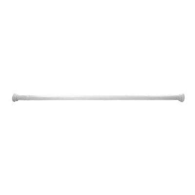 Varão Extensível para Cortina Varão Extensivo 22mm de 0,70 a 1,20 METROS em Aço Branco Bella Arte