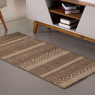 Tapete Passadeira Sisal Lancer Retangular 100x66CM 87% Polipropileno 13% Poliéster Ps30 Mescla