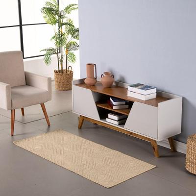 Tapete Passadeira Sisal Lancer 1,00M X 66CM 87% Polipropileno 13% Poliéster Ps29 Clean