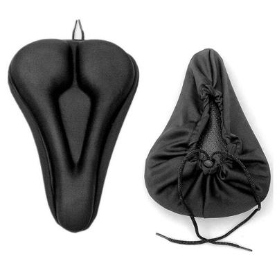 Capa de Selim para Bicicleta Gel Anatômica com Redução de Impactos e Pressão Preto Jocenter